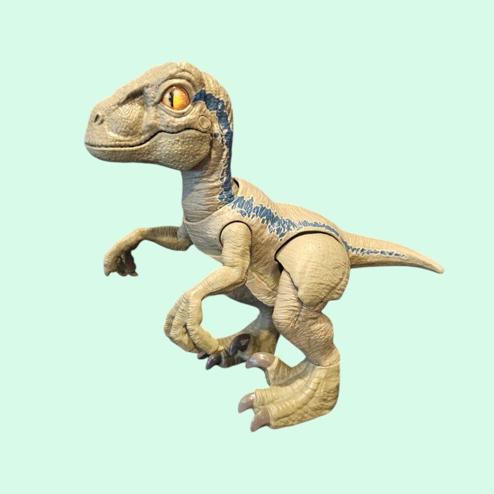 Jurassic World Primal Pal Blue Action Figure